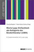 Cover: Maria Lypp: Einfachheit als Kategorie der Kinderliteratur (1984) - Juventa Verlag ein Imprint der Beltz Verlagsgruppe GmbH & Co. KG