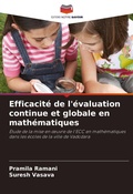 Cover: Efficacite de l'evaluation continue et globale en mathematiques - Editions Notre Savoir