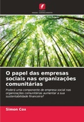 Cover: O papel das empresas sociais nas organizacoes comunitarias - Edicoes Nosso Conhecimento