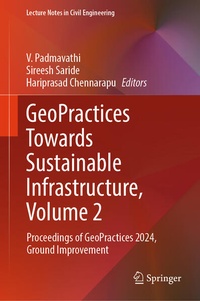 Enlarge image Cover: GeoPractices Towards Sustainable Infrastructure, Volume 2 - Springer Nature Switzerland AG