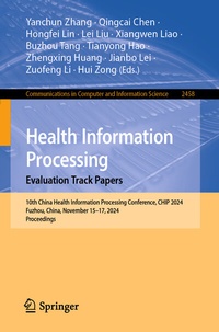 Abbildung von: Health Information Processing. Evaluation Track Papers - Springer
