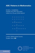 Cover: ADE - Cambridge University Press
