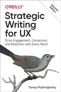 Cover: Strategic Writing for UX - O'Reilly