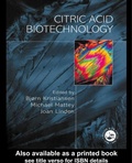 Cover: Citric Acid Biotechnology - CRC Press