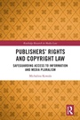 Cover: Publishers' Rights and Copyright Law - Routledge