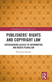 Abbildung von: Publishers' Rights and Copyright Law - Routledge