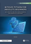 Cover: BiteSize Python for Absolute Beginners - Chapman and Hall