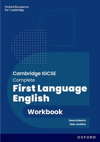 Enlarge image Cover: Cambridge IGCSE Complete First Language English: Workbook - Oxford University Press