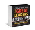 Cover: 2026 Great Quotes From Great Leaders Boxed Calendar - Poisoned Pen Press