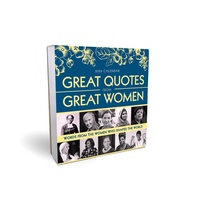 Abbildung von: 2026 Great Quotes From Great Women Boxed Calendar - Poisoned Pen Press