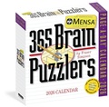 Cover: Mensa 365 Brain Puzzlers Page-A-Day(r) Calendar 2026 - Workman Adult