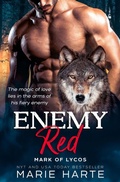 Cover: Enemy Red (Mark of Lycos, #1) - No Box Books