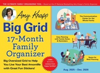 Abbildung von: 2026 Amy Knapp's Big Grid Family Organizer Wall Calendar - Sourcebooks, Inc