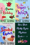 Cover: Nora Black Midlife Psychic Mysteries: Books 7-9 (Nora Black Midlife Psychic Mysteries Collections, #3) - Renee George