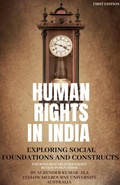 Cover: Human Rights in India - Dr. Surender Kumar