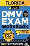Cover: Florida DMV Exam Workbook - Driving School