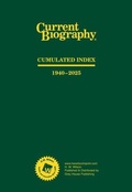 Cover: Current Biography Cumulated Index, 1940-2025 - H.W. Wilson Publishing Co.