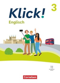 Abbildung von: Klick! - Fächerübergreifendes Lehrwerk für Lernende mit Förderbedarf - Englisch - Ausgabe ab 2023 - Band 3: 7. Schuljahr - Cornelsen Verlag