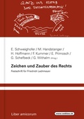 Cover: Zeichen und Zauber des Rechts - Editions Weblaw