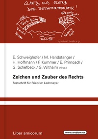 Enlarge image Cover: Zeichen und Zauber des Rechts - Editions Weblaw