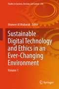 Cover: Sustainable Digital Technology and Ethics in an Ever-Changing Environment - Springer