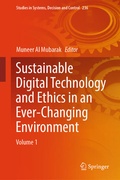 Cover: Sustainable Digital Technology and Ethics in an Ever-Changing Environment - Springer