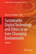 Cover: Sustainable Digital Technology and Ethics in an Ever-Changing Environment - Springer