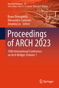 Cover: Proceedings of ARCH 2023 - Springer