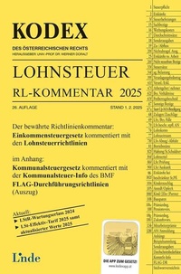 Abbildung von: KODEX Lohnsteuer Richtlinien-Kommentar 2025 - Linde Verlag Ges.m.b.H.