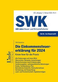 Abbildung von: Die Steuererklärungen für 2024 | Band 1 - Linde Verlag Ges.m.b.H.