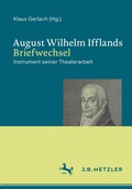 Cover: August Wilhelm Ifflands Briefwechsel - J.B. Metzler