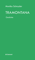 Cover: TRAMONTANA - Caracol Verlag der Autorinnen & Autoren