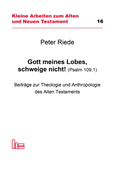 Cover: Gott meines Lobes schweige nicht (Psalm 109,1) - Hartmut Spenner Verlag