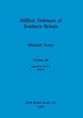 Cover: Hillfort Defences of Southern Britain - British Archaeological Reports (Oxford) Ltd