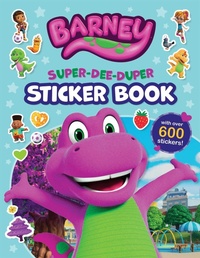 Enlarge image Cover: Barney: Super-Dee-Duper Sticker Book - Mattel Press