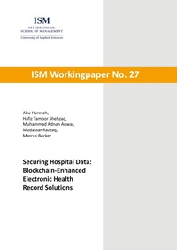 Enlarge image Cover: Securing Hospital Data: Blockchain-Enhanced Electronic Health Record Solutions - BoD - Books on Demand