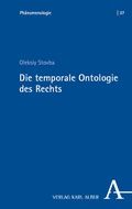 Abbildung von: Die temporale Ontologie des Rechts - Karl Alber Verlag