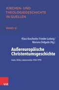 Cover: Au&szlig;ereurop&auml;ische Christentumsgeschichte - Vandenhoeck & Ruprecht
