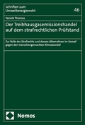 Abbildung von: Der Treibhausgasemissionshandel auf dem strafrechtlichen Prüfstand - Nomos