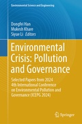 Cover: Environmental Crisis: Pollution and Governance - Springer