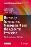 Cover: University Governance, Management and the Academic Profession - Springer