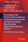 Cover: Proceedings of the 7th Asia Pacific Conference on Manufacturing Systems and 6th International Manufacturing Engineering Conference-Volume 1 - Springer Nature Switzerland AG
