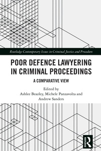 Abbildung von: Poor Defence Lawyering in Criminal Proceedings - Routledge