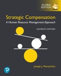 Cover: Strategic Compensation: A Human Resource Management Approach, Global Edition - Pearson Education Limited