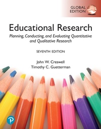 Abbildung von: Educational Research: Planning, Conducting, and Evaluating Quantitative and Qualitative Research, Global Edition - Pearson Education Limited