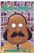 Cover: Rick and Morty Compendium Vol. 5 - Oni Press,US