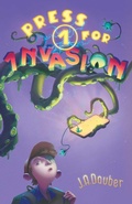 Cover: Press 1 for Invasion - Aladdin Paperbacks