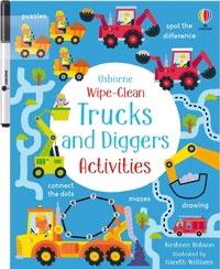 Abbildung von: Wipe-Clean Trucks and Diggers Activities - Usborne Publishing Ltd