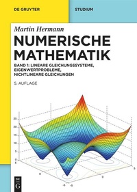 Enlarge image Cover: Numerische Mathematik - De Gruyter Oldenbourg