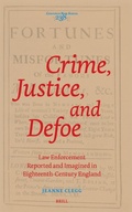 Cover: Crime, Justice, and Defoe - Brill